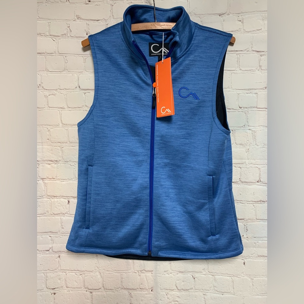 NEW Constant Mountain Infinity Blue Vest Size S